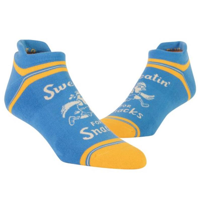 Blue Q Sneaker Socks