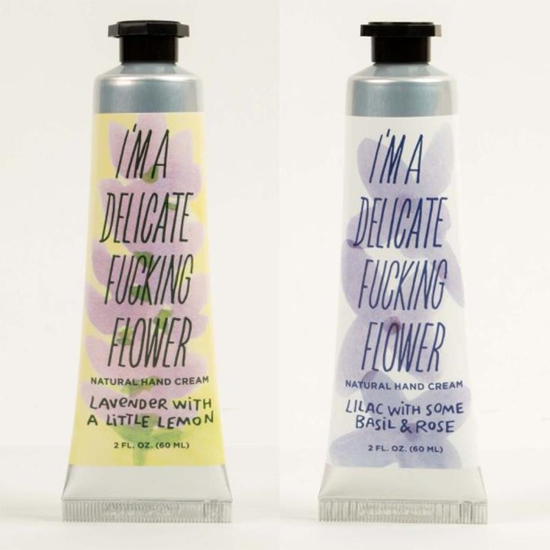 Blue Q Hand Cream I'm a Delicate Fucking Flower