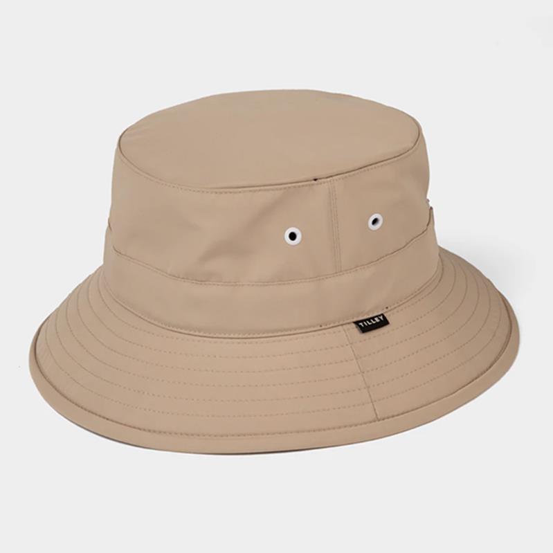 Tilley Golf Wide Brim Sunhat in Light Tan Coconut Creek Gift Shop