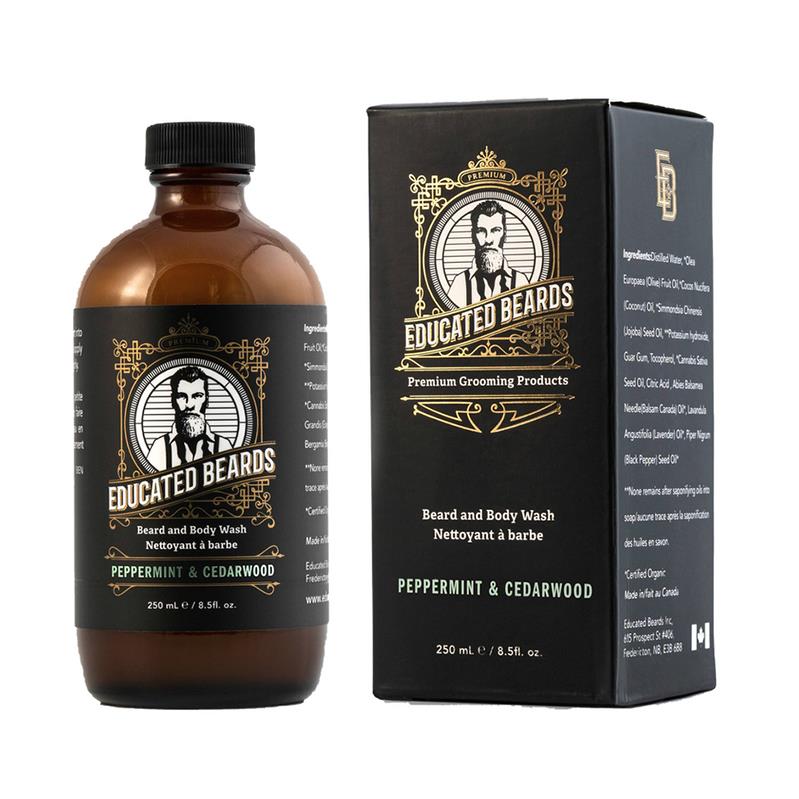Educated Beards Beard Wash 250ml/8.5oz
