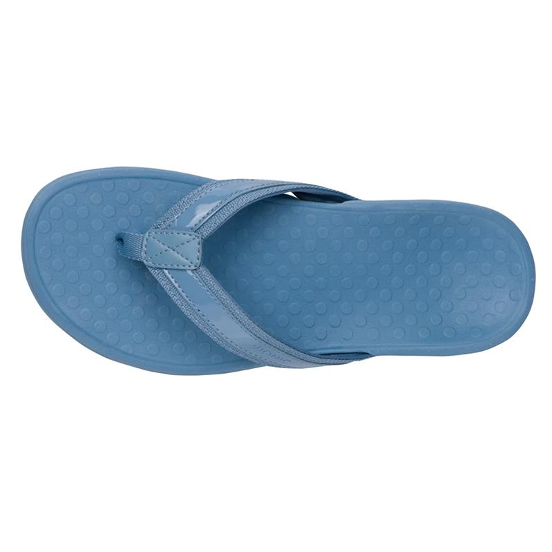 Vionic Tide II Toe Post Sandal in Blue Shadow