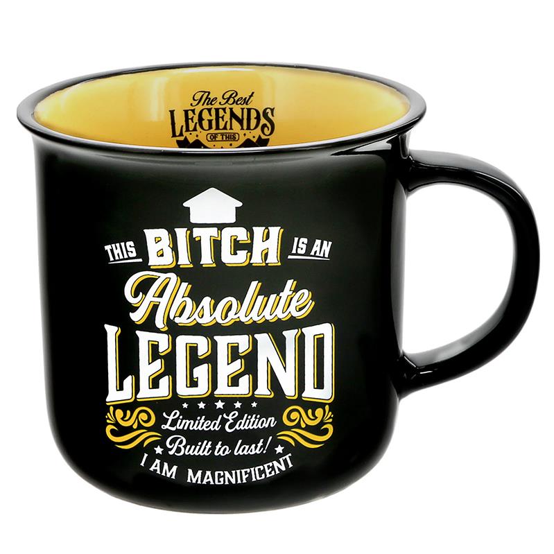 Campfire Style Legends Stoneware Mug