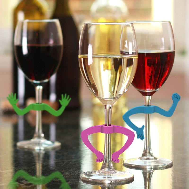 Fred Charades Wine Markers