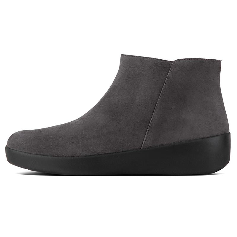 FitFlop Sumi Ankle Boot - Steel Grey | Coconut Creek Gift Shop