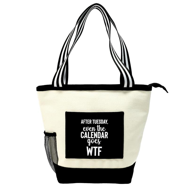 Insulated Canvas Lunch Tote