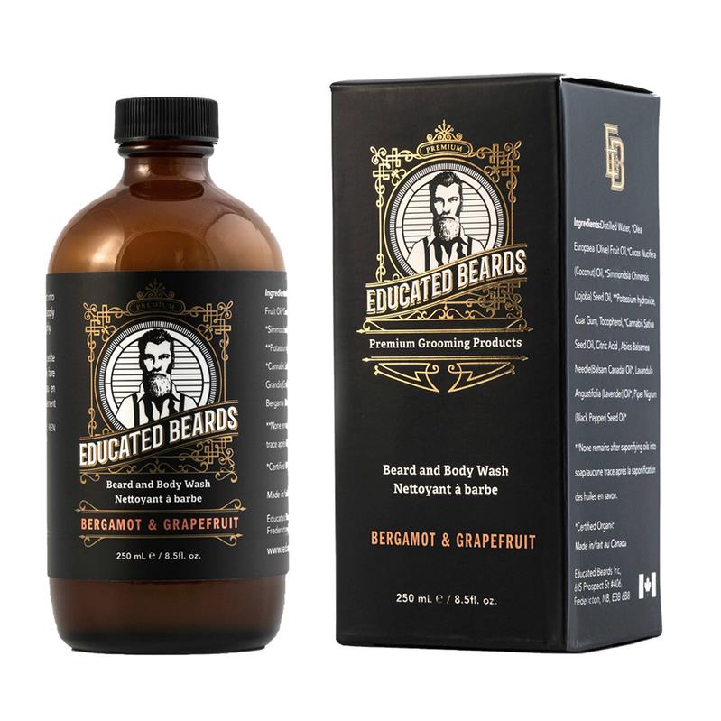 Educated Beards Beard Wash 250ml/8.5oz