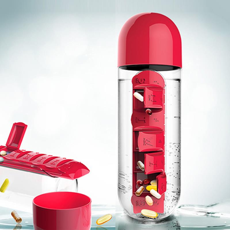 Asobu® Pill Organizer Bottle