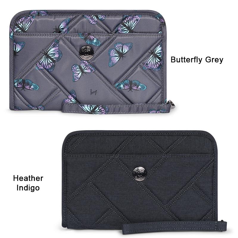 Lug Wallet Patterns Lug Zeppelin RFID Wristlet Wallet | Coconut Creek Gift Shop