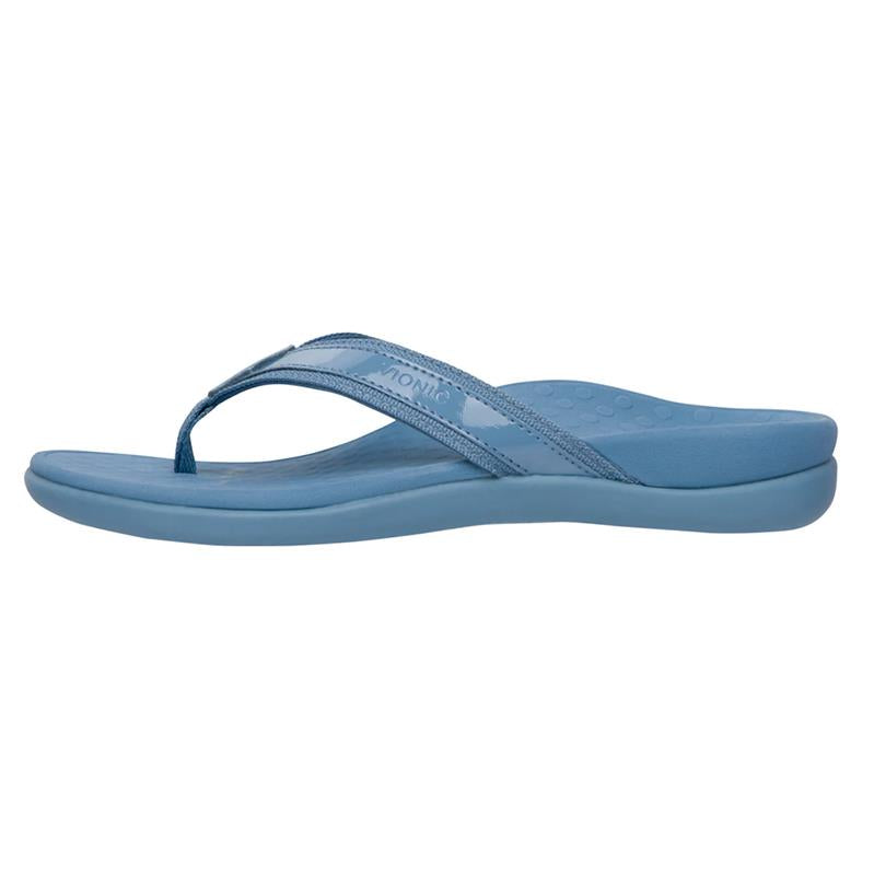 Vionic Tide II Toe Post Sandal in Blue Shadow