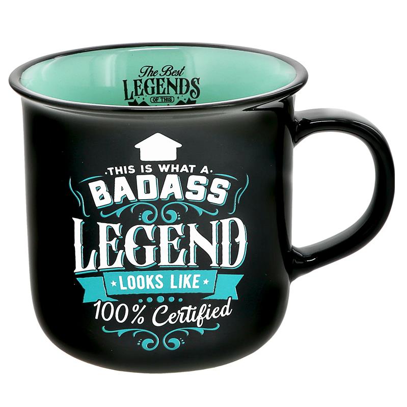Campfire Style Legends Stoneware Mug