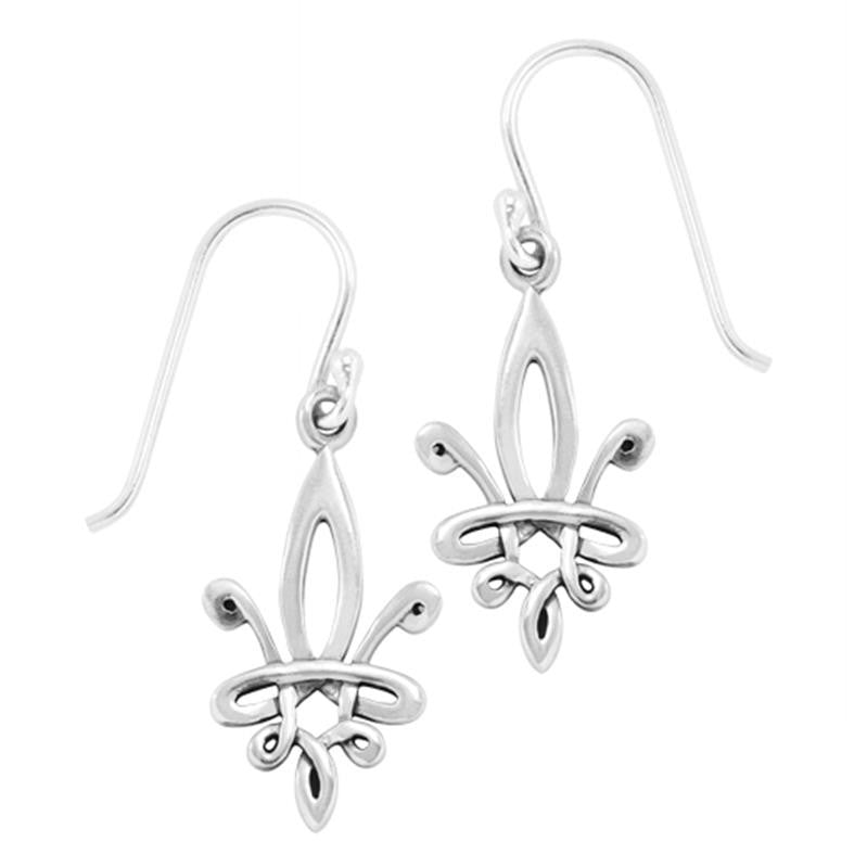 Boudicca Earrings - Fleur De Lis