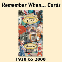 Remember When Fold-Out Cards