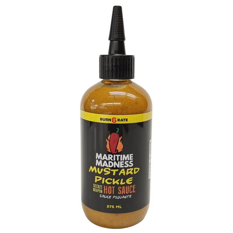 Maritime Madness Mustard Pickle Hot Sauce