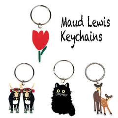 Maud Lewis Keychains