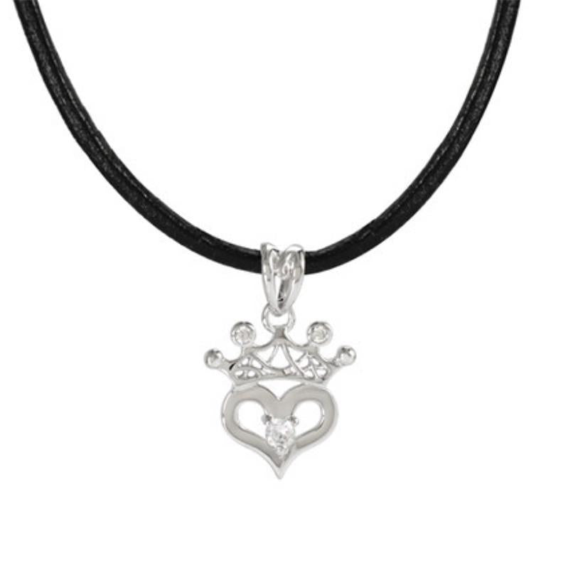 Boudicca Pendant - Crystal CZ Crown