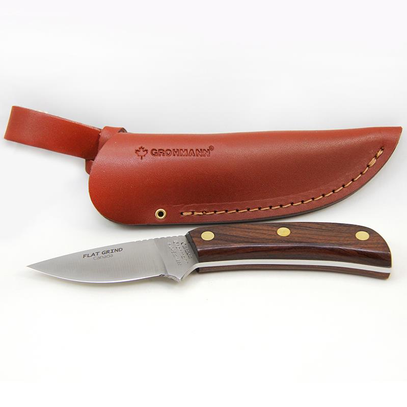 Grohmann The Flat-Grind Mini Skinner Knife