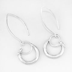 Constantine Designs Gratitude Earrings Silver