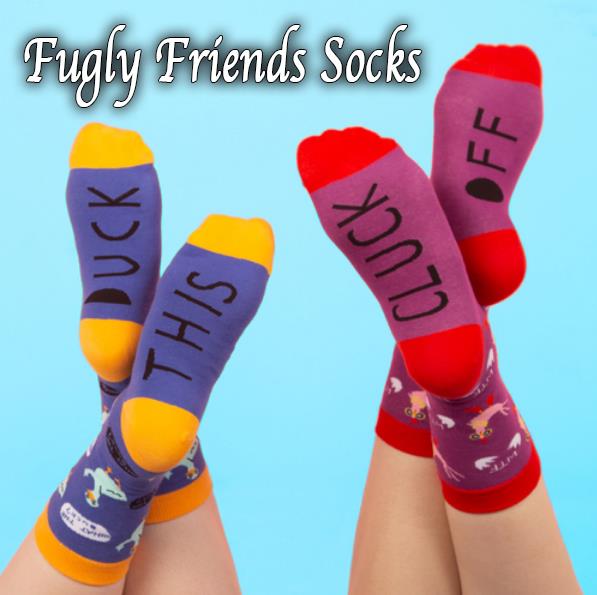Fugly Friends Fun Socks