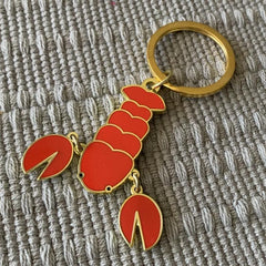 Halifax Paper Hearts Lobster Keychain