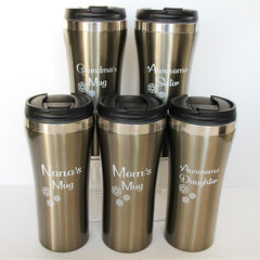 Kopper Silver Travel Mug