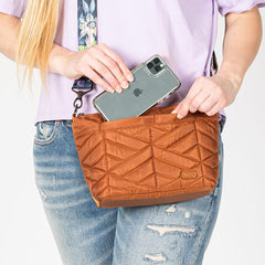 Lug Flare Crossbody Bag