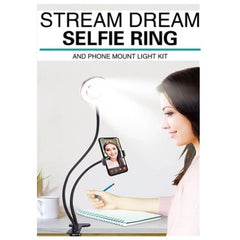 Stream Dream Selfie Ring & Phone Mount Light Kit