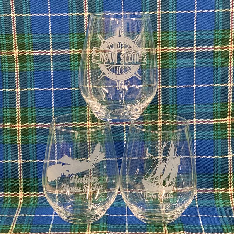 Salt Air Wine Glasses Stemless
