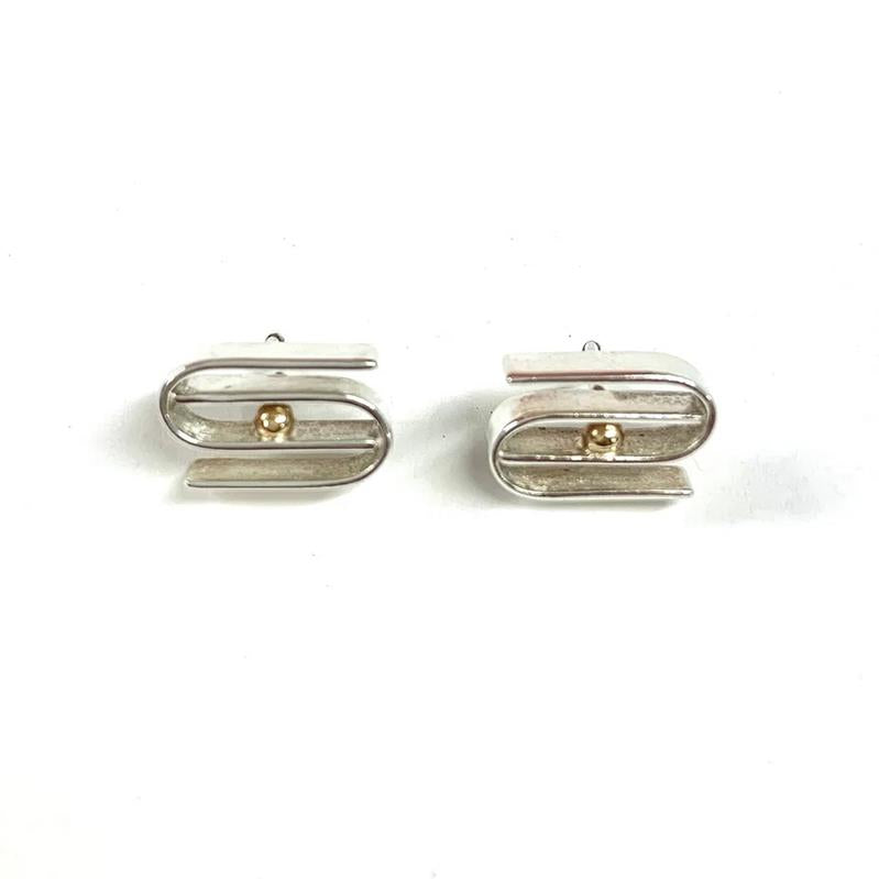 Constantine Designs Equilibrium Earring Studs ss/14k