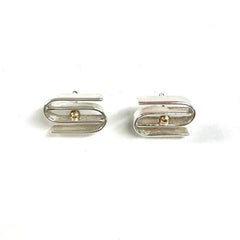 Constantine Designs Equilibrium Earring Studs ss/14k