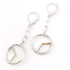 Constantine Designs Time Drop Earrings Long