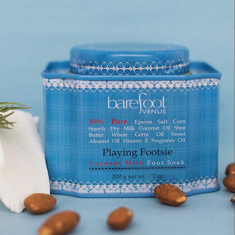 Barefoot Venus Playing Footsie Coconut Milk Foot Soak