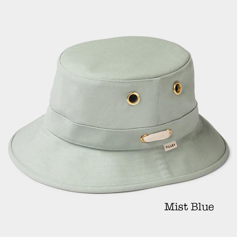 Tilley T1 Iconic Bucket Hat in Denim Blue – The Hat Company Tilley T1 Iconic Bucket Hat in Denim Blue – The Hat Company