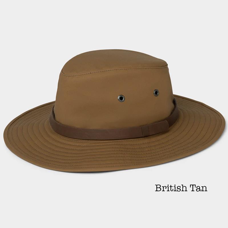 Tilley Waxed Rugged Fedora in Tan