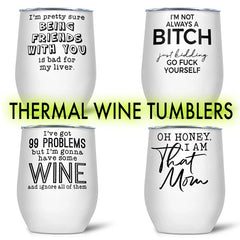 Thermal Wine Tumblers