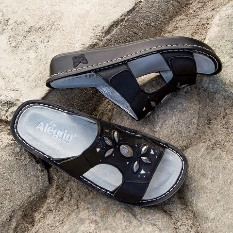 Alegria Vanna Black Sandal