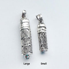 Cylinder Keepsake Urn Pendant