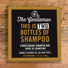 The Gentleman Shampoo Bar 3.7oz