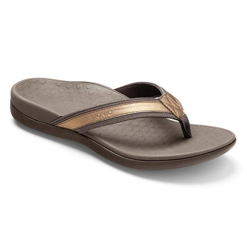 Vionic Tide II Toe Post Sandal in Bronze